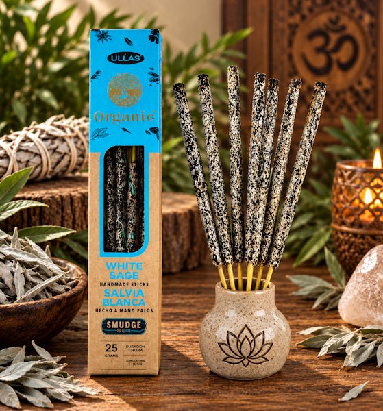 Incienso orgánico Salvia Blanca Ullas 25 gr